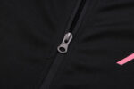 Cremallera de la chaqueta del chándal negro del Liverpool 2022-2023