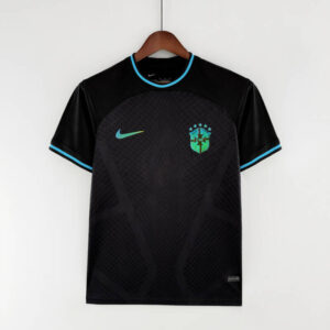 Camiseta Brasil Concepto 2022 negro frontal