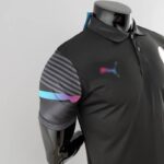 Polo Manchester City Negro 2022-2023 costado