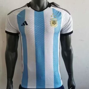 camiseta de argentina con 3 estrellas