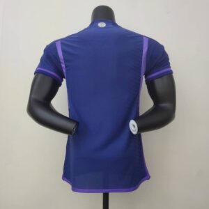Camiseta Argentina para el Mundial Qatar color violeta 2022 -versión jugador