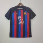 Camiseta Barcelona x Drake 2022-2023 Local frontal