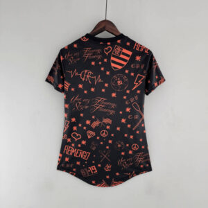Camiseta Flamengo prepartido - Mujer 2022-2023 dorso