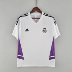 Camiseta Real Madrid entrenamiento blanco 2022-2023 frontal