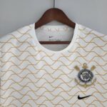 Camiseta entrenamiento Pre-Match Corinthians 2022-2023 cuello