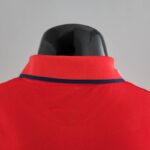 Polo AC Milán 2022-2023 Rojo dorso del cuello