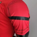 Polo AC Milán 2022-2023 Rojo manga