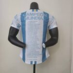 Camiseta Edición Conmemorativa Campeón Argentina 2022- Versión jugador dorso