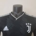 Camiseta Juventus segunda equipación 2022-2023 - Versión jugador cuello frontal