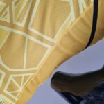 Camiseta Manchester United Portero - amarillo 2022-2023 versión del reproductor lateral