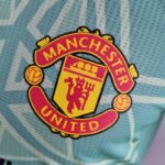 Camiseta Manchester United Portero- verde 2022-2023 versión jugador escudo
