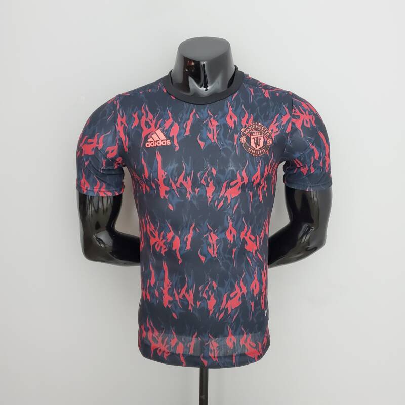 Camiseta Manchester United entrenamiento 2022-2023 - Versión jugador frontal Camiseta Manchester United entrenamiento 2022-2023 - Versión jugador frontal