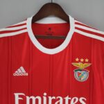 Camiseta SL Benfica primera equipación 2022-2023 cuello frontal