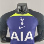 Camiseta Tottenham segunda equipación 2022-2023 - versión jugador cuello frontal