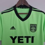 Camiseta Austin FC segunda equipación 2022-2023 cuello frontal