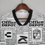 Camiseta Club León segunda equipación 2022-2023 cuello frontal