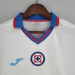 Camiseta Cruz Azul segunda equipación 2022-2023 cuello frontal