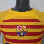 Camiseta FC Barcelona cuarta equipación 2022-2023 - Versión jugador cuello frontal