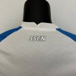 Camiseta Nápolis segunda equipación 2022-2023 - Versión jugador dorso del cuello