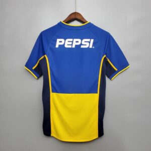 camiseta boca juniors 2002 dorsal