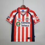 camiseta retro chivas de guadalajara 1999