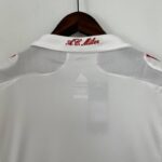 camiseta retro ac milán cuello anterior