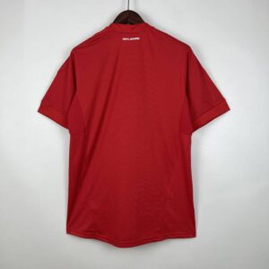 camiseta roja real madrid 2011 dorsal