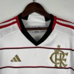 camiseta flamengo 2024 blanco cuello en v
