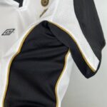 camiseta manchester united 2001 blanca lateral