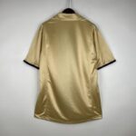 camiseta retro fc barcelona dorado 2002 dorsal