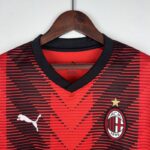 camiseta ac milán 2024 cuello
