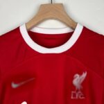 camiseta liverpool niño 2024 cuello redondo