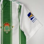 camiseta real betis niño 2024 manga