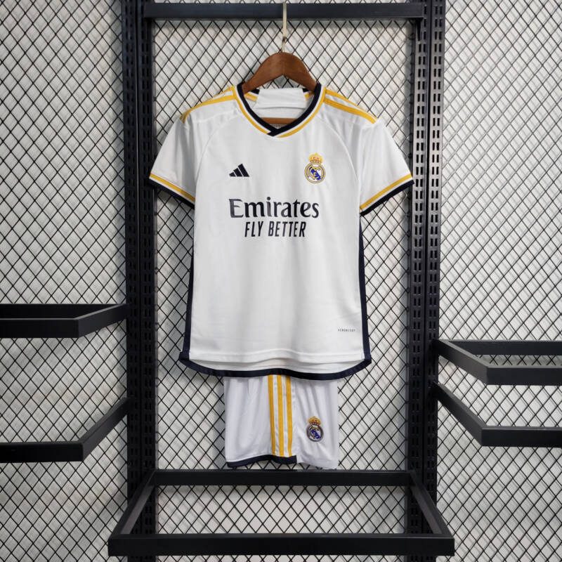 camiseta real madrid niño 2024