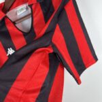 camiseta ac milán 1989 lateral