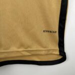 camiseta real madrid 2024 dorado logo aeroready