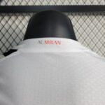 ac milan segunda equipacion cuello anterioi