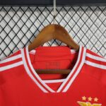 benfica camiseta 2024 cuello en v con parche central