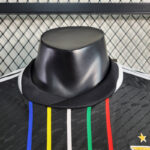 camiseta benfica negra 2024 cuello redondo