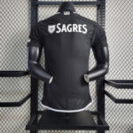 camiseta benfica negra 2024 dorsal