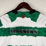 camiseta celtic 2024 cuello anteror