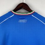 camiseta napoli 2024 cuello anterior