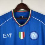 camiseta napoli 2024 cuello en v