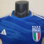 camiseta de italia cuello redondo