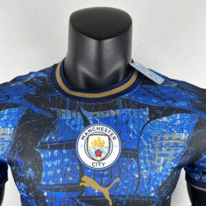 camiseta del manchester city 2024 cuello redondo