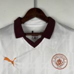 segunda equipacion manchester city 2024 cuello v camisa