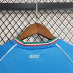camiseta del napoli 2023 2024 cuello anterior