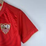 camiseta roja sevilla fc manga