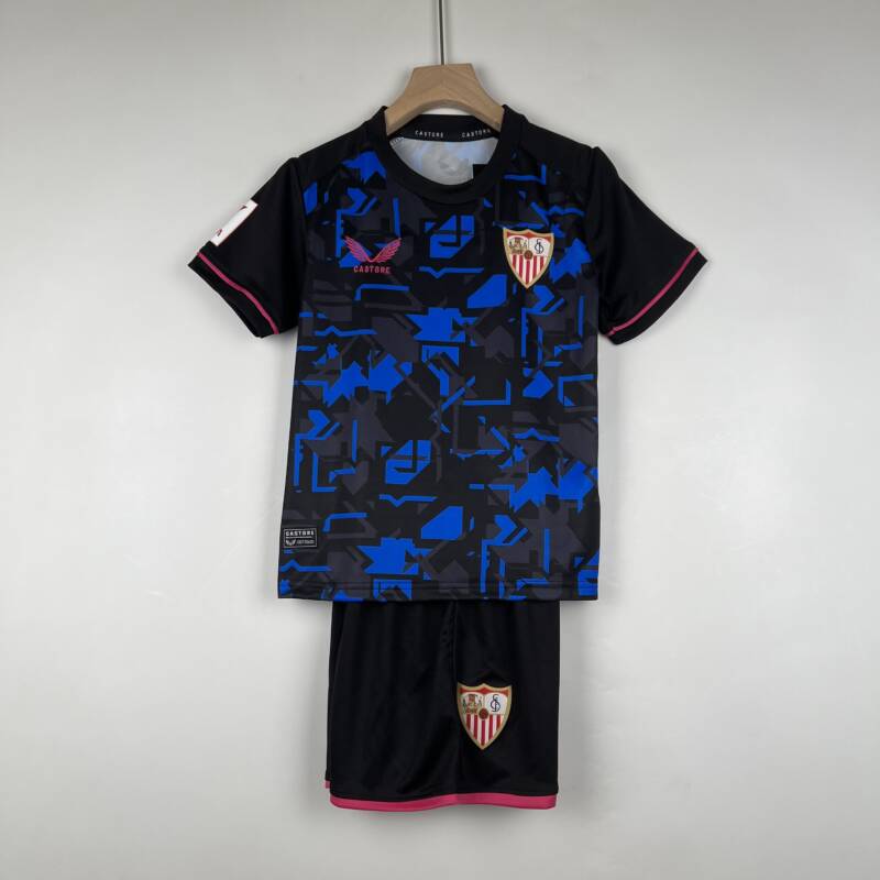 camiseta sevilla negra