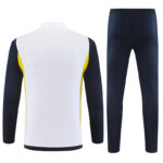 Conjunto de chandal real madrid blanco 2024 reverso
